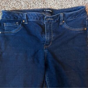 Dark Blue Denim Jeans